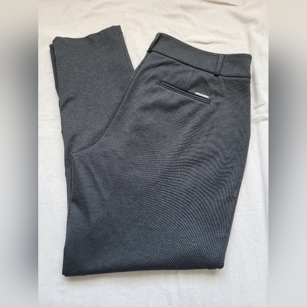 Michael Kors Women's Gray Dress Pant Straight Leg Super High Rise Classic 16W - Picture 11 of 16